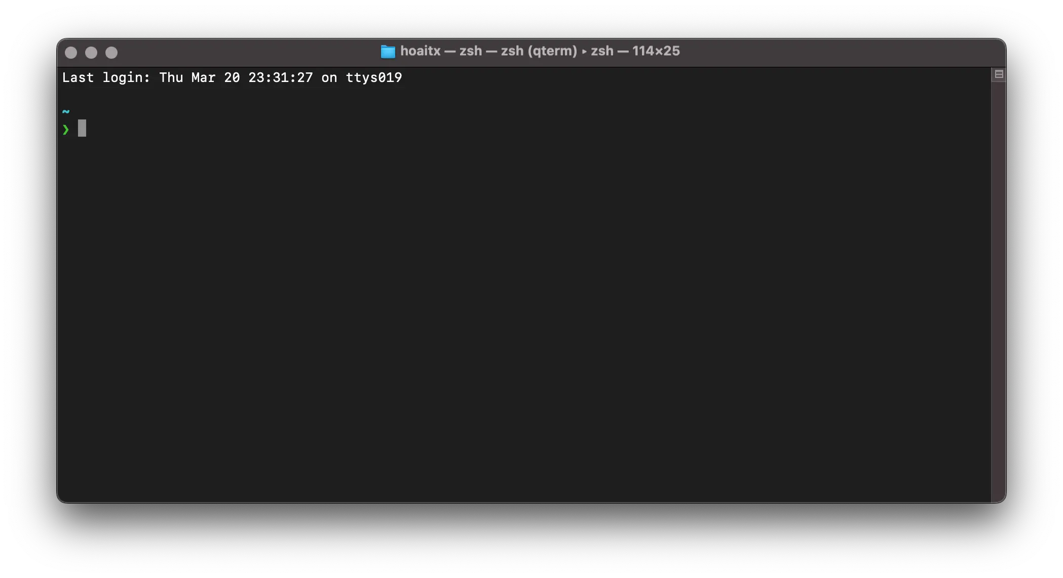 Giao diện mặc định